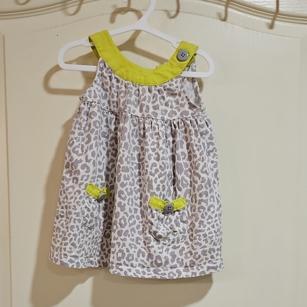 Carter's Lime and White Baby Outfit